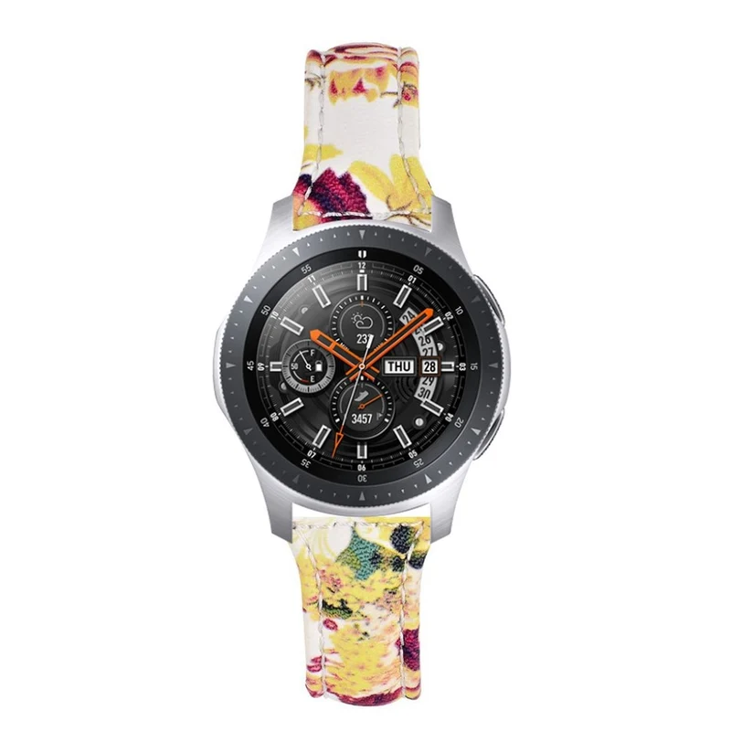 Super schön Samsung Gear S3 Frontier Echtes Leder armband
