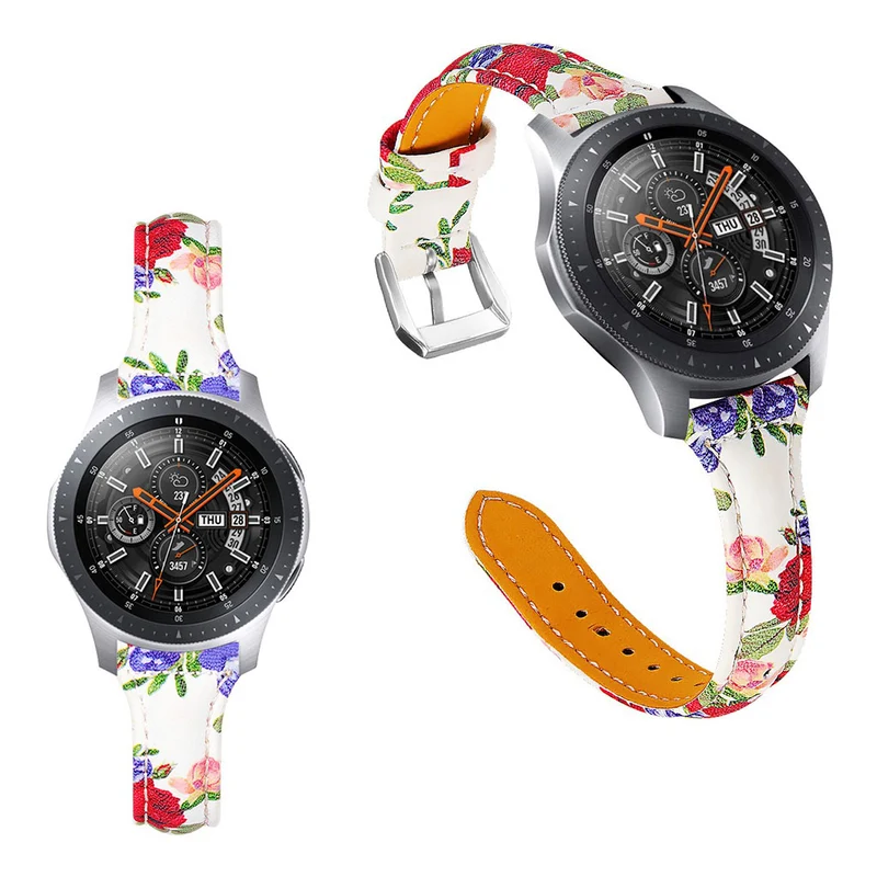 Super schön Samsung Gear S3 Frontier Echtes Leder armband