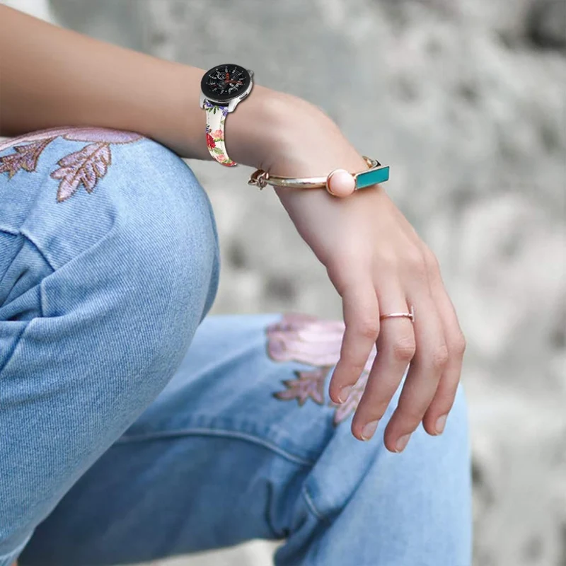 Super schön Samsung Gear S3 Frontier Echtes Leder armband
