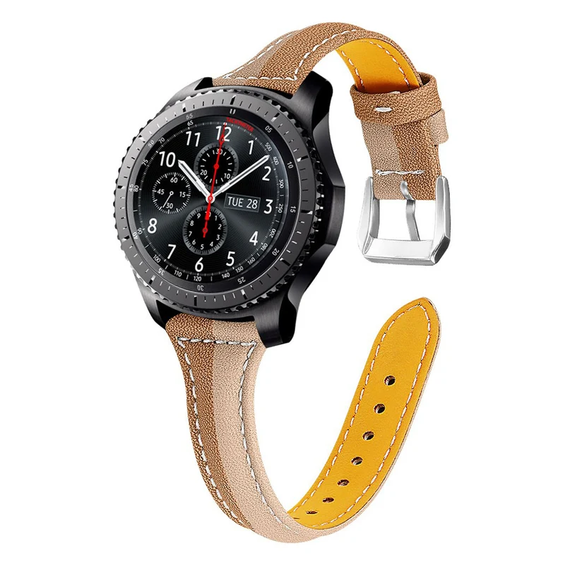 Samsung Gear S3 Frontier / Samsung Gear S3 Echtes Leder armband
