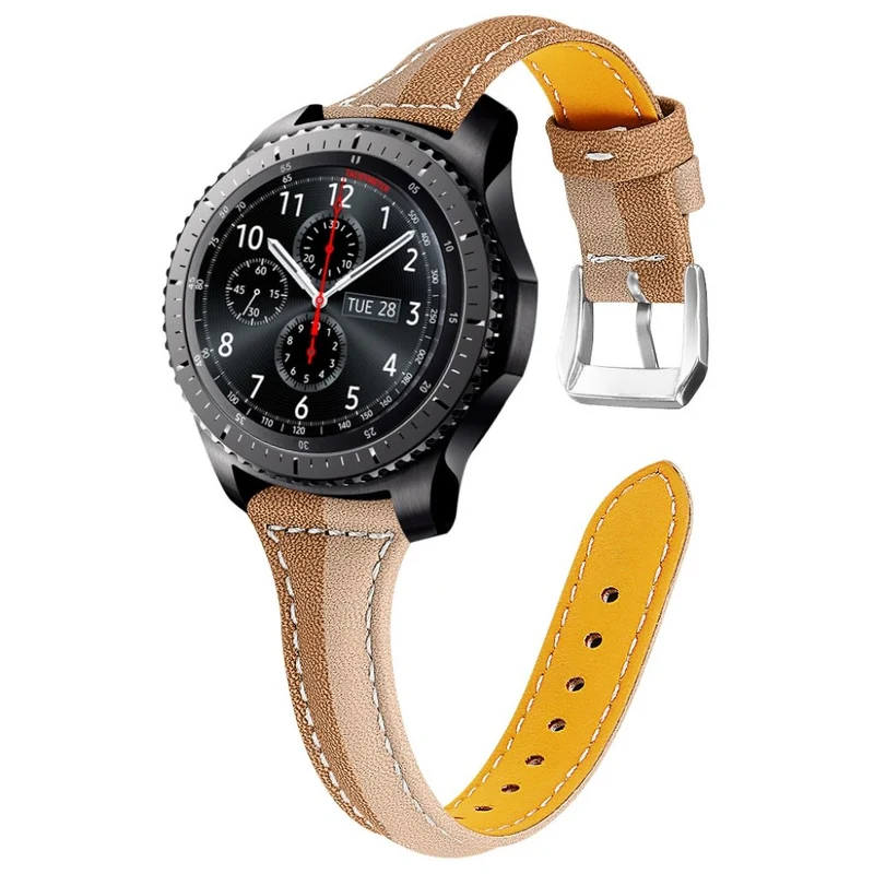 Samsung Gear S3 Frontier / Samsung Gear S3 Echtes Leder armband