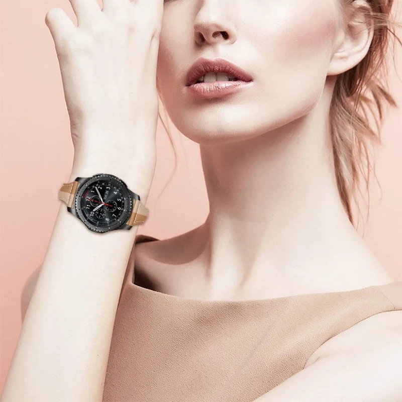 Samsung Gear S3 Frontier / Samsung Gear S3 Echtes Leder armband