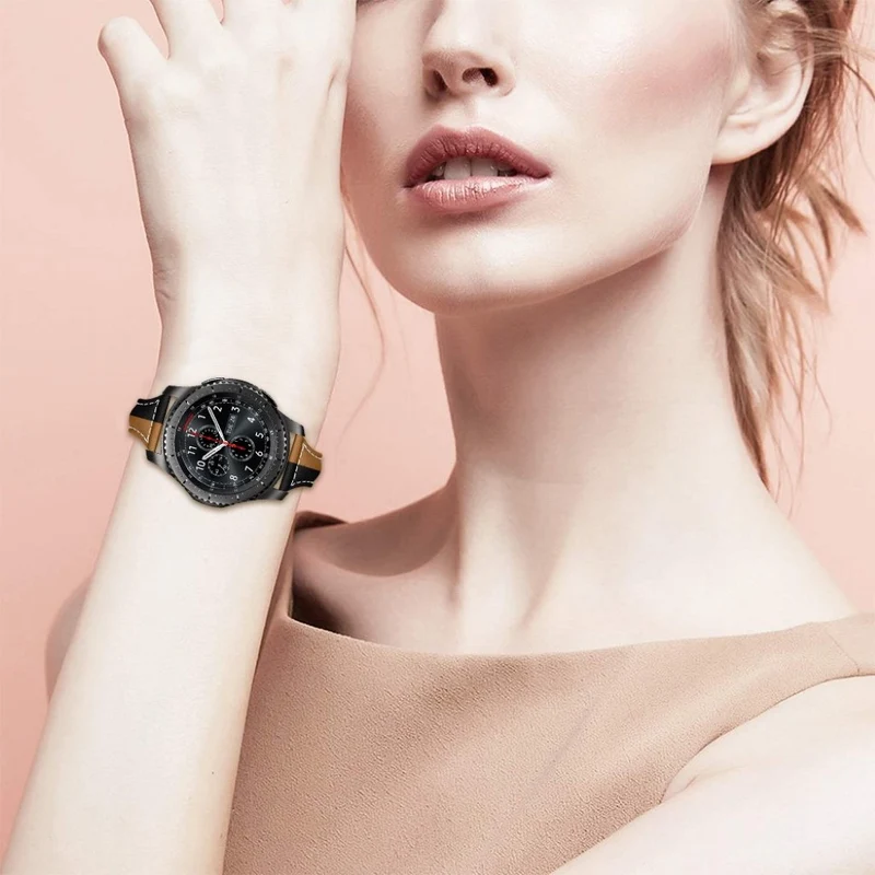 Samsung Gear S3 Frontier / Samsung Gear S3 Echtes Leder armband
