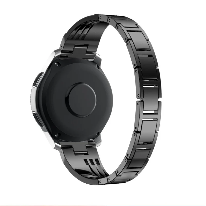 Samsung Gear S3 / Samsung Galaxy Watch (42mm) Metall und Strass armband