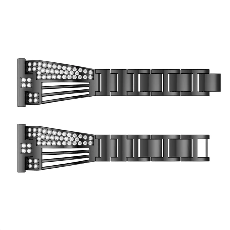 Samsung Gear S3 / Samsung Galaxy Watch (42mm) Metall und Strass armband