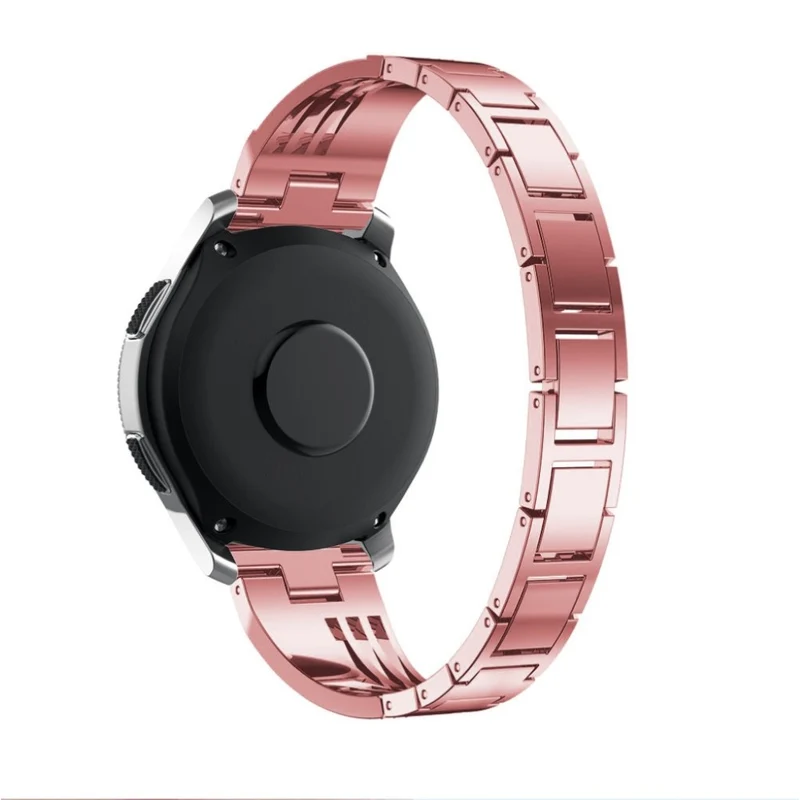 Samsung Gear S3 / Samsung Galaxy Watch (42mm) Metall und Strass armband