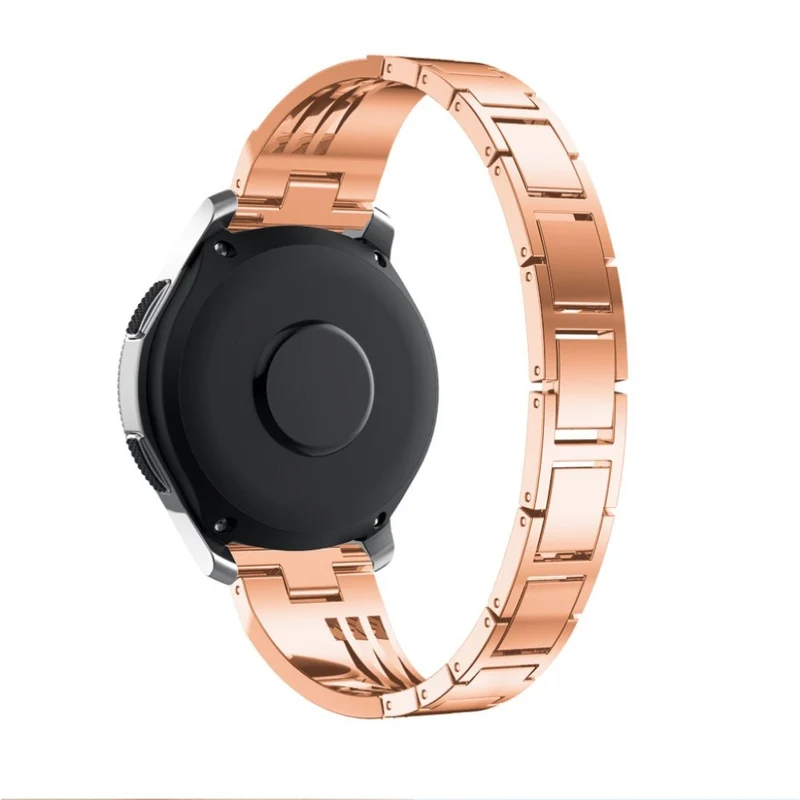 Samsung Gear S3 / Samsung Galaxy Watch (42mm) Metall und Strass armband