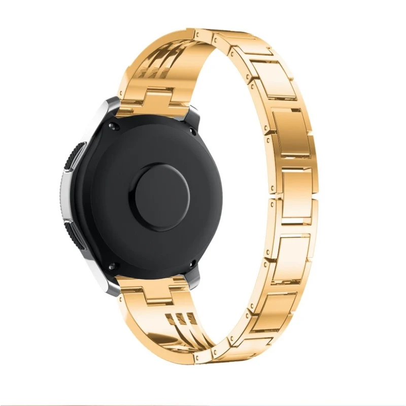 Samsung Gear S3 / Samsung Galaxy Watch (42mm) Metall und Strass armband