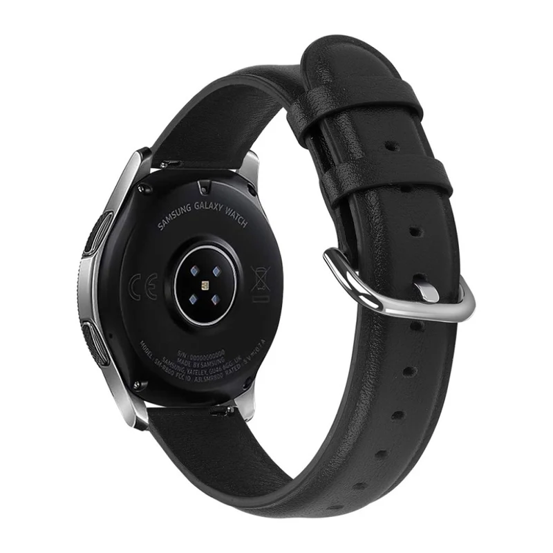 Stilvoll Samsung Galaxy Watch (42mm) Echtes Leder armband