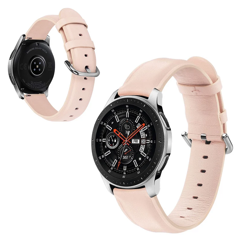 Stilvoll Samsung Galaxy Watch (42mm) Echtes Leder armband