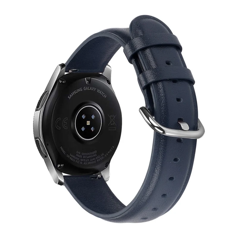 Stilvoll Samsung Galaxy Watch (42mm) Echtes Leder armband