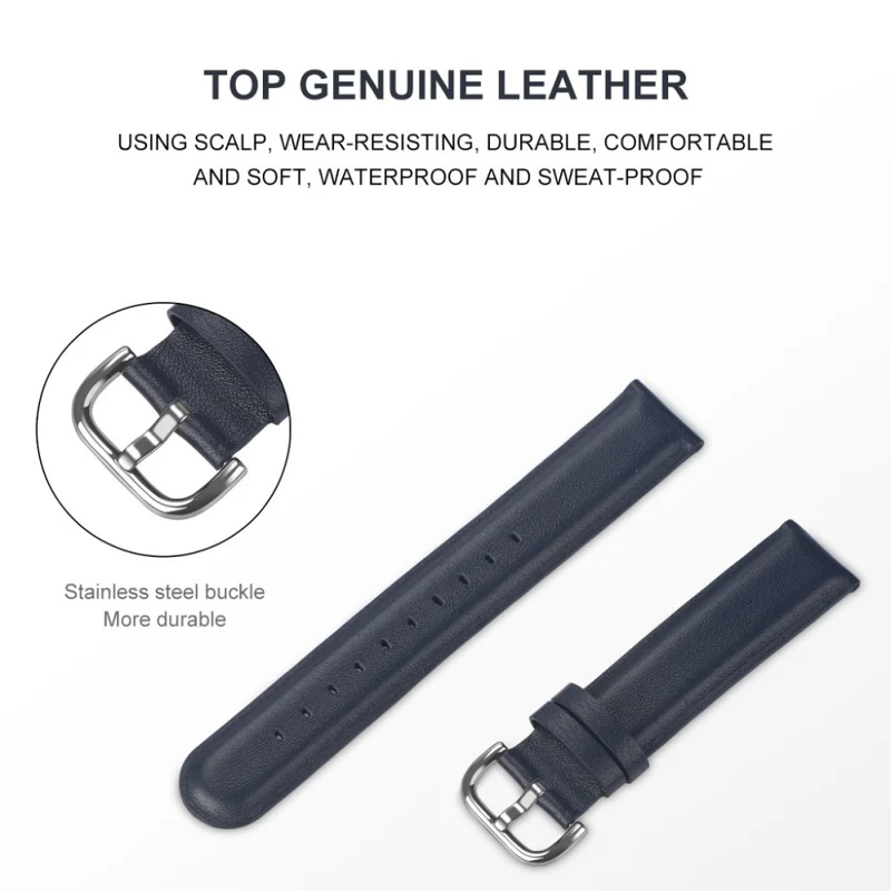 Stilvoll Samsung Galaxy Watch (42mm) Echtes Leder armband