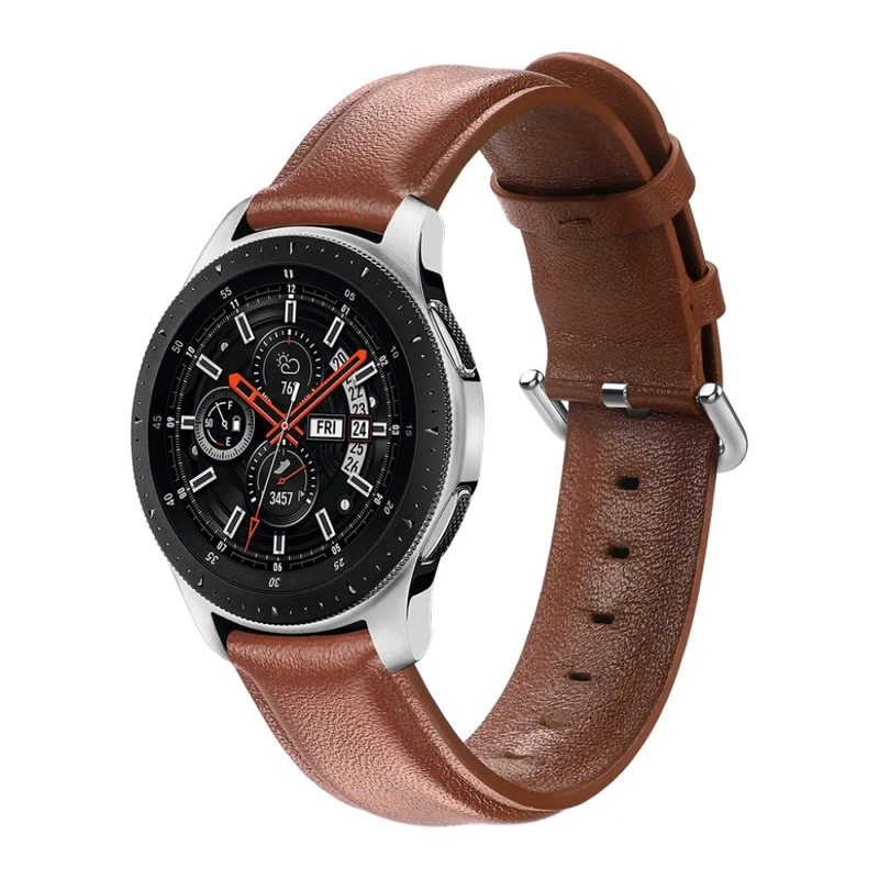 Stilvoll Samsung Galaxy Watch (42mm) Echtes Leder armband
