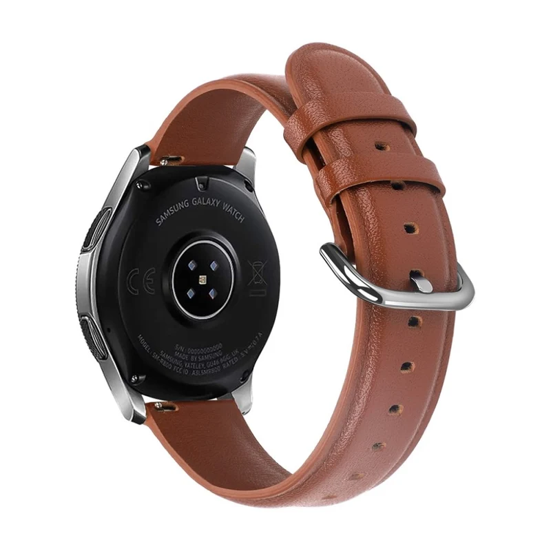 Stilvoll Samsung Galaxy Watch (42mm) Echtes Leder armband