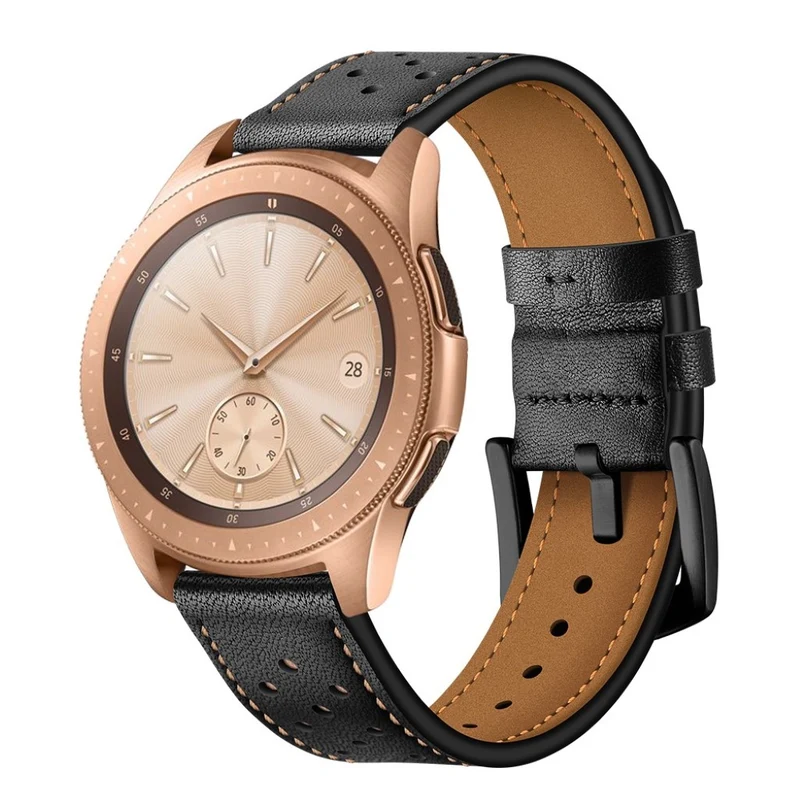 Süß Samsung Galaxy Watch (42mm) Echtes Leder armband