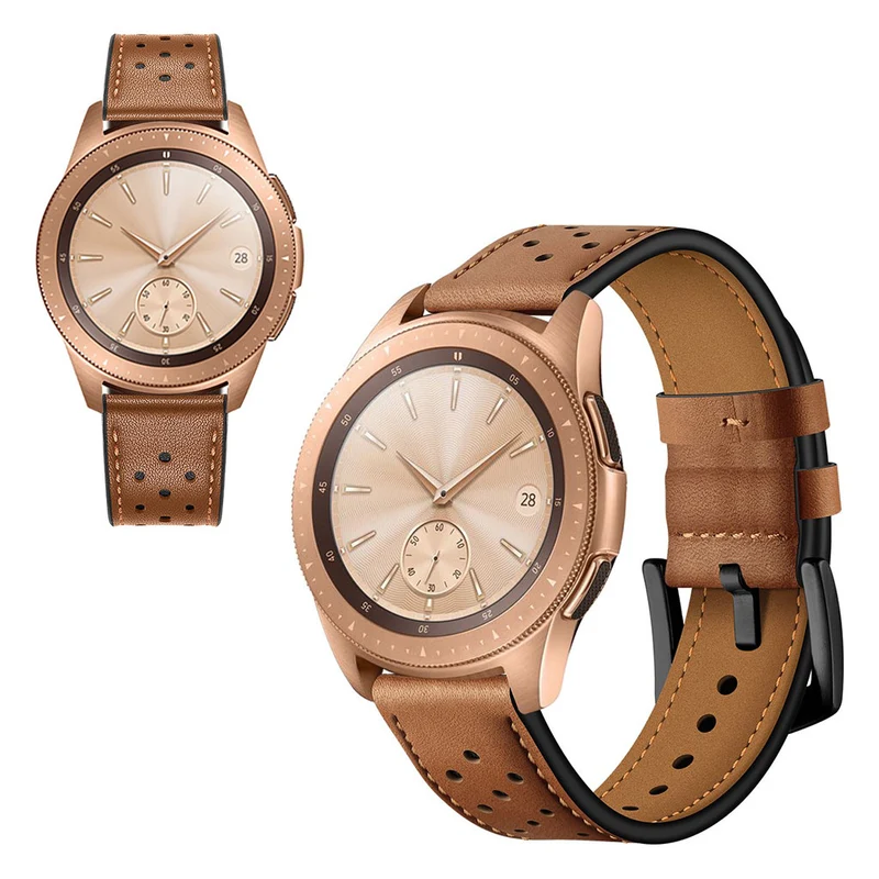 Süß Samsung Galaxy Watch (42mm) Echtes Leder armband