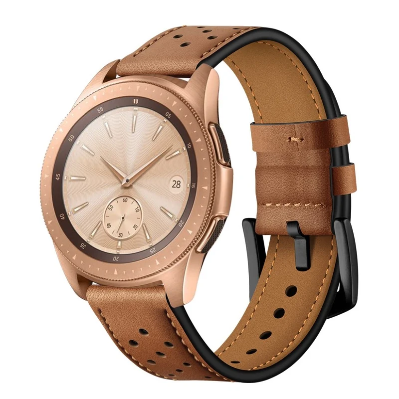 Süß Samsung Galaxy Watch (42mm) Echtes Leder armband