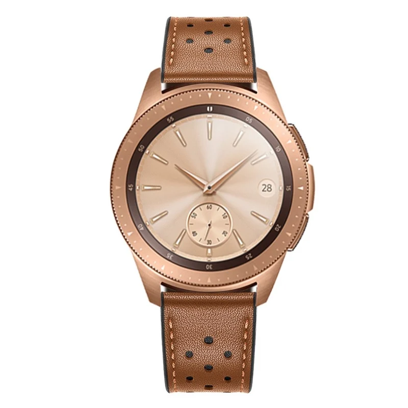 Süß Samsung Galaxy Watch (42mm) Echtes Leder armband