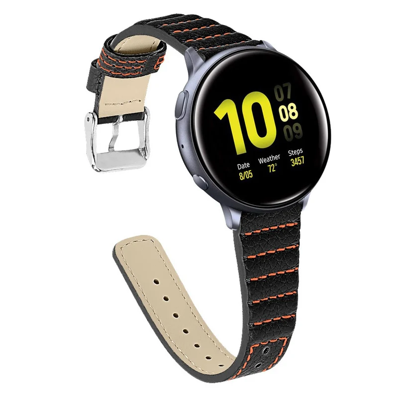Robust Samsung Galaxy Watch (42mm) Echtes Leder armband