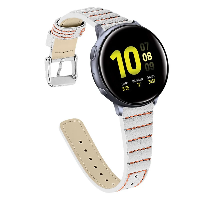 Robust Samsung Galaxy Watch (42mm) Echtes Leder armband