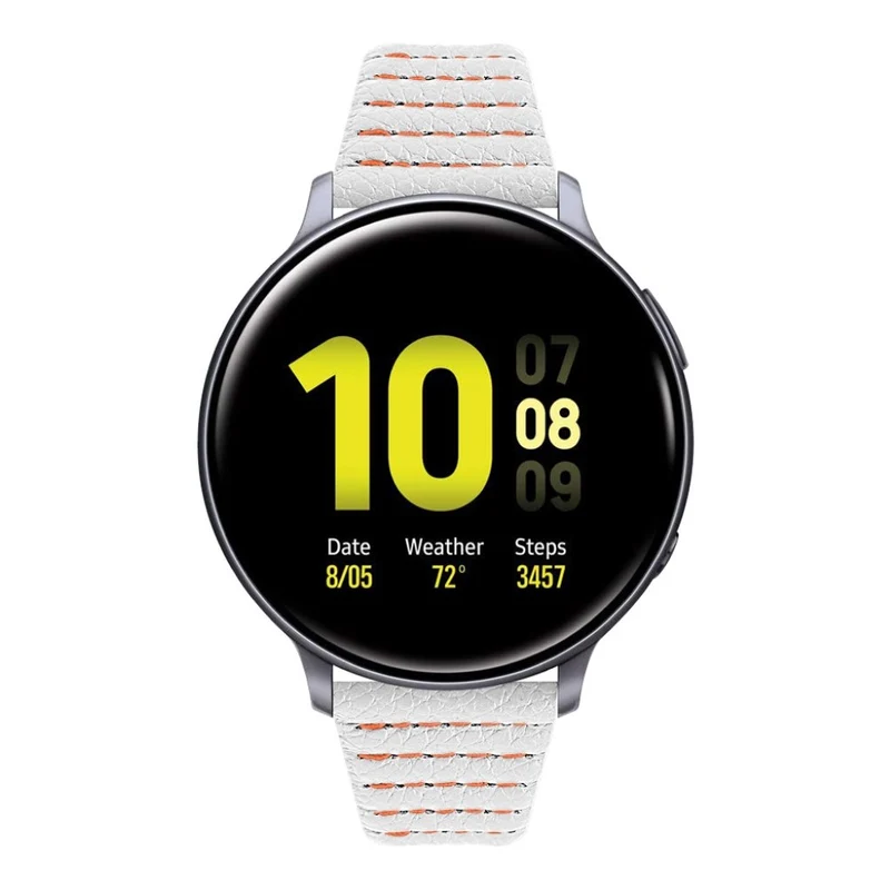 Robust Samsung Galaxy Watch (42mm) Echtes Leder armband