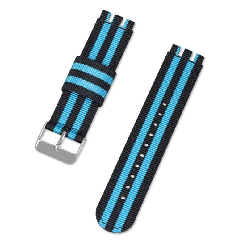 Bequem 17mm Textil / Nylon armband