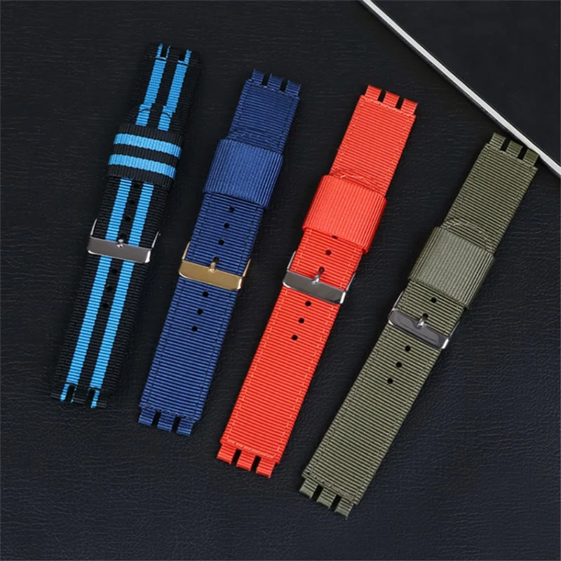Bequem 17mm Textil / Nylon armband