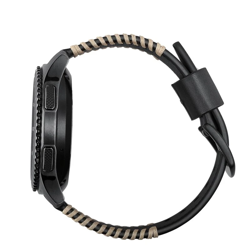 Sehr stilvoll Samsung Gear S3 Frontier Echtes Leder armband