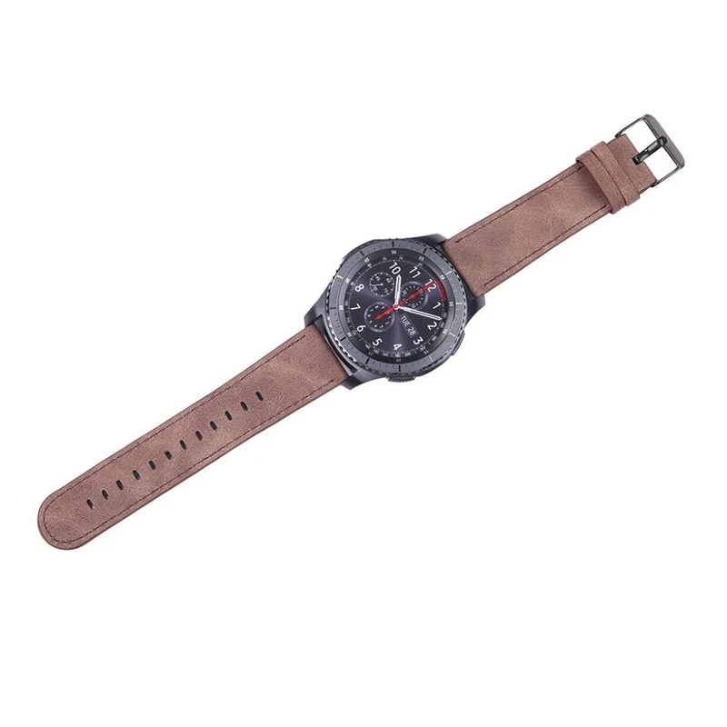 Haltbar Samsung Gear S3 Frontier Echtes Leder armband