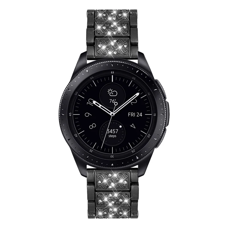 Stilvoll Samsung Gear S3 Frontier Metall und Strass armband