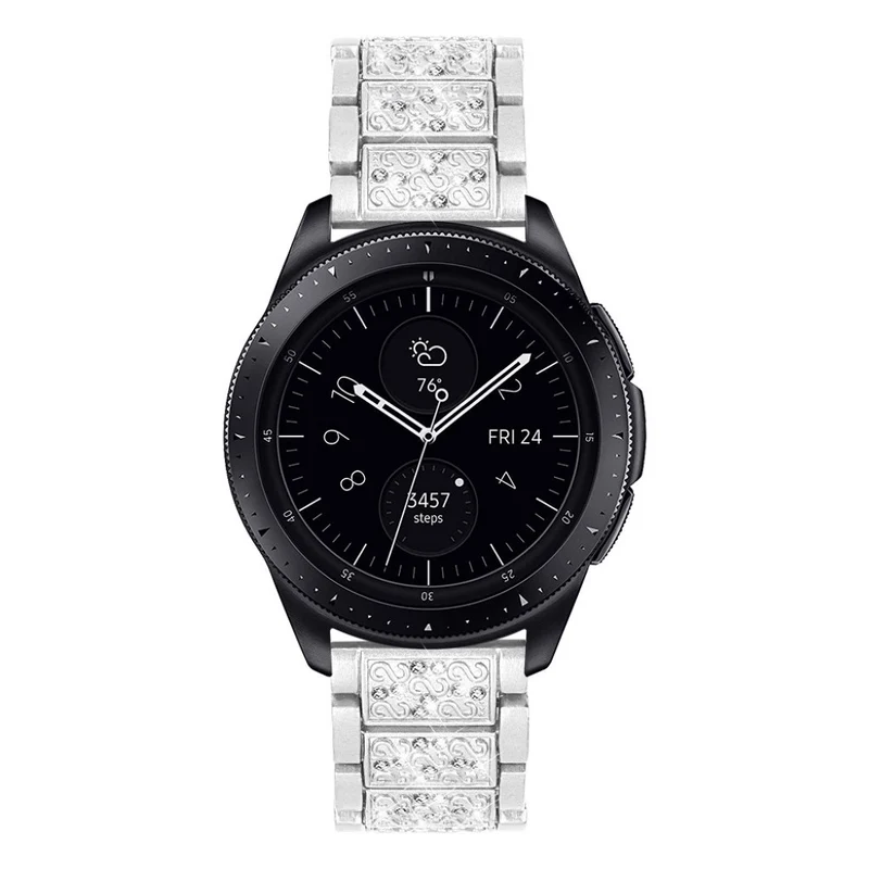 Stilvoll Samsung Gear S3 Frontier Metall und Strass armband