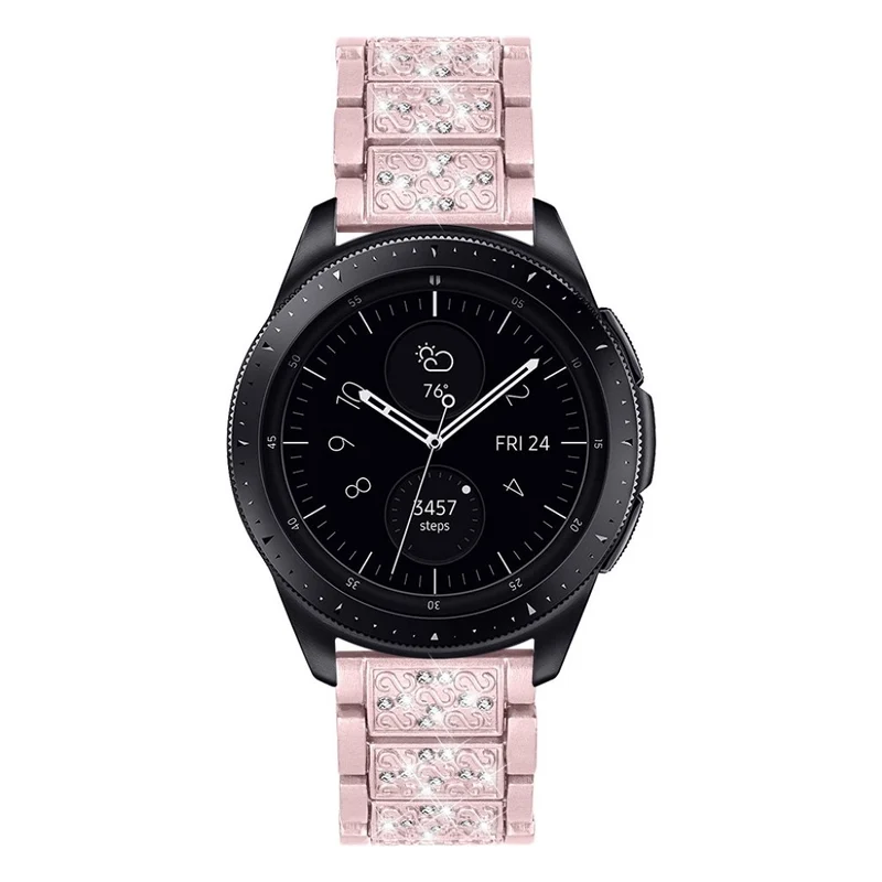 Stilvoll Samsung Gear S3 Frontier Metall und Strass armband