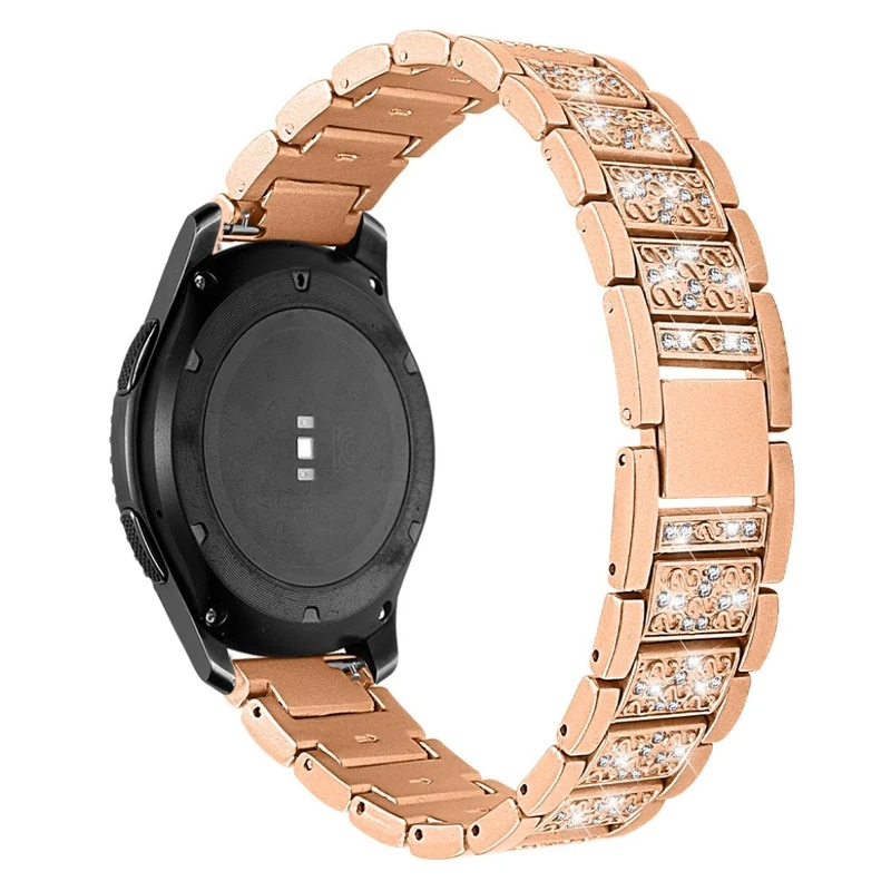 Stilvoll Samsung Gear S3 Frontier Metall und Strass armband