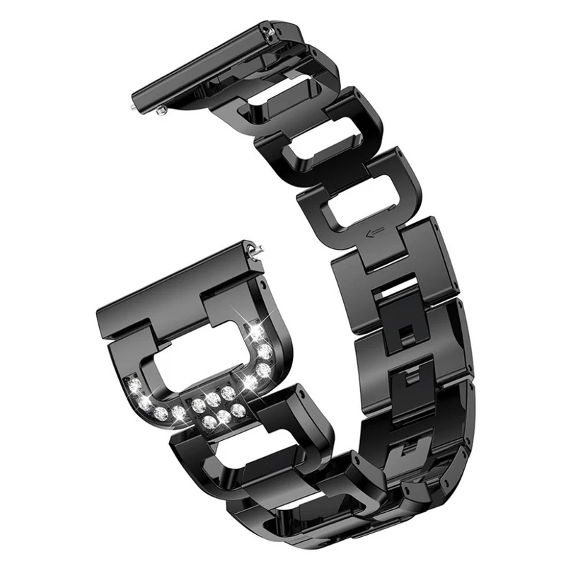 Sehr gut Samsung Gear S3 Frontier Metall und Strass armband