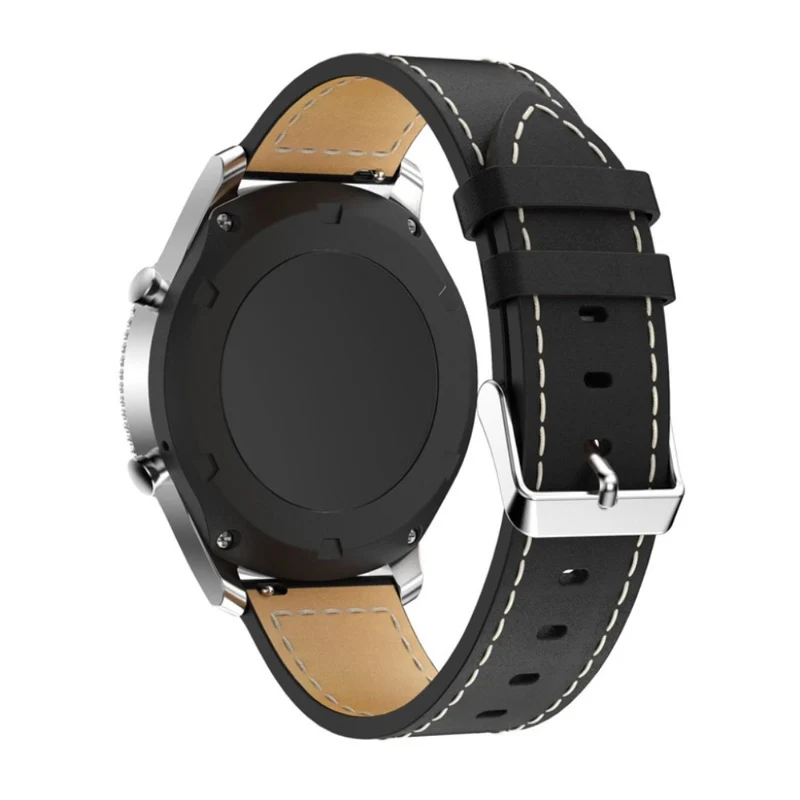 Super bequem Samsung Gear S3 Frontier Echtes Leder armband