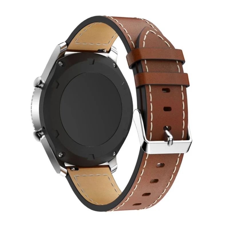 Super bequem Samsung Gear S3 Frontier Echtes Leder armband