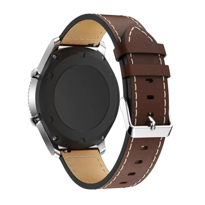 Super bequem Samsung Gear S3 Frontier Echtes Leder armband