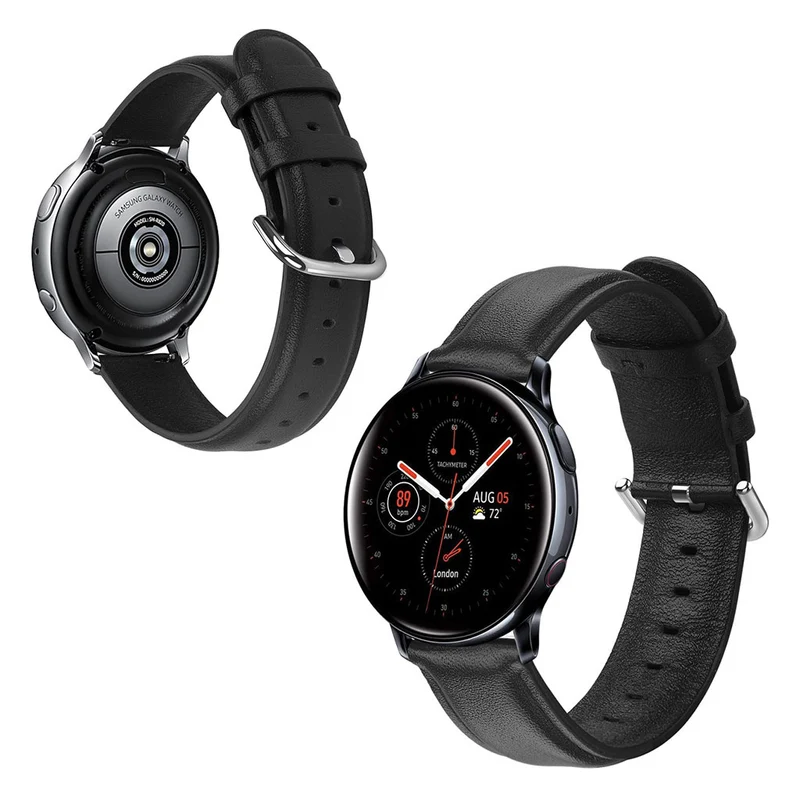 Samsung Galaxy Watch Active 2 - 44mm Echtes Leder armband