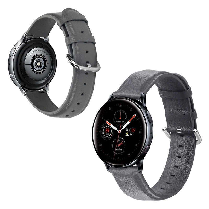 Samsung Galaxy Watch Active 2 - 44mm Echtes Leder armband
