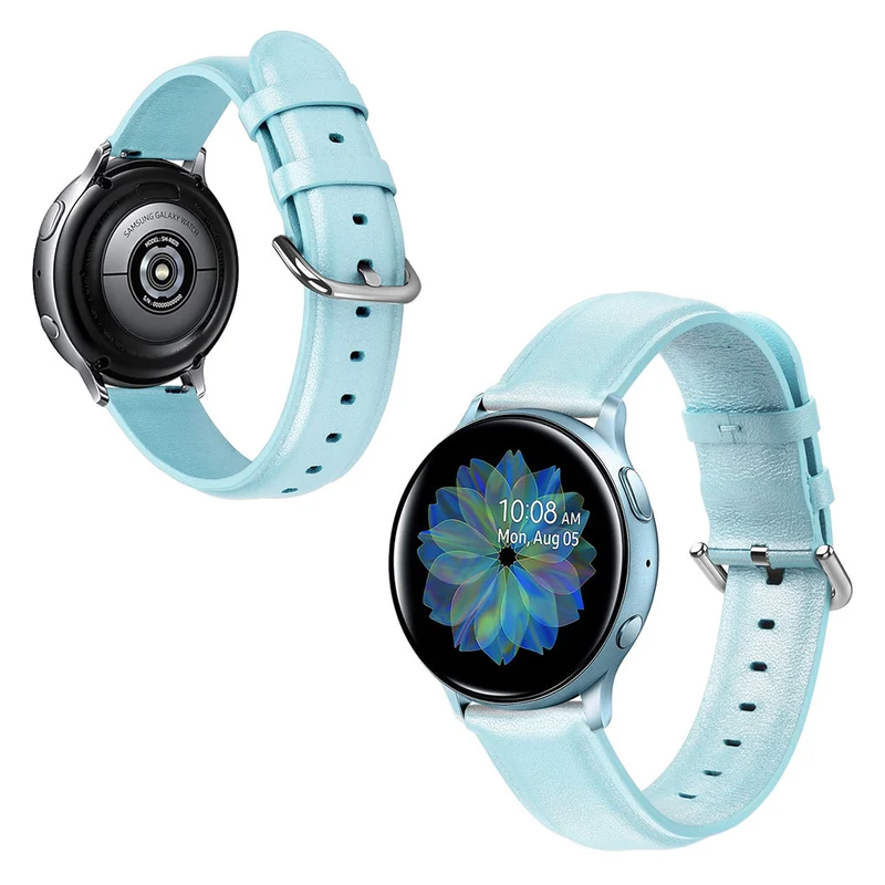 Samsung Galaxy Watch Active 2 - 44mm Echtes Leder armband