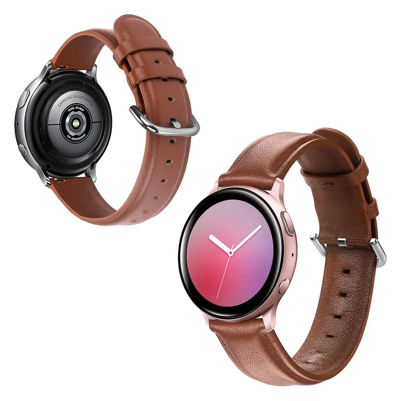 Samsung Galaxy Watch Active 2 - 44mm Echtes Leder armband