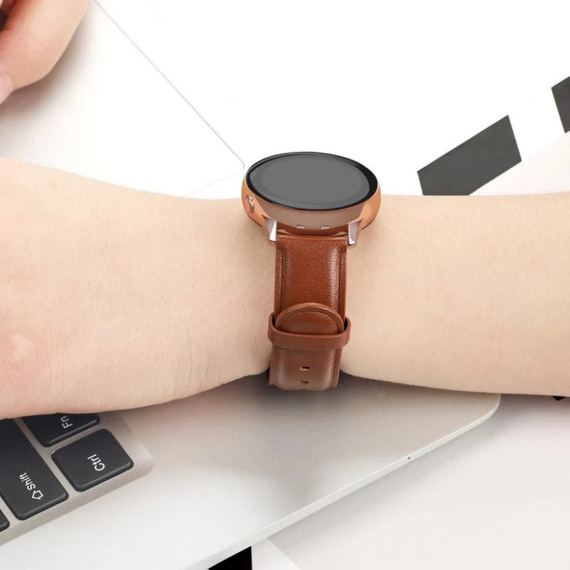Samsung Galaxy Watch Active 2 - 44mm Echtes Leder armband