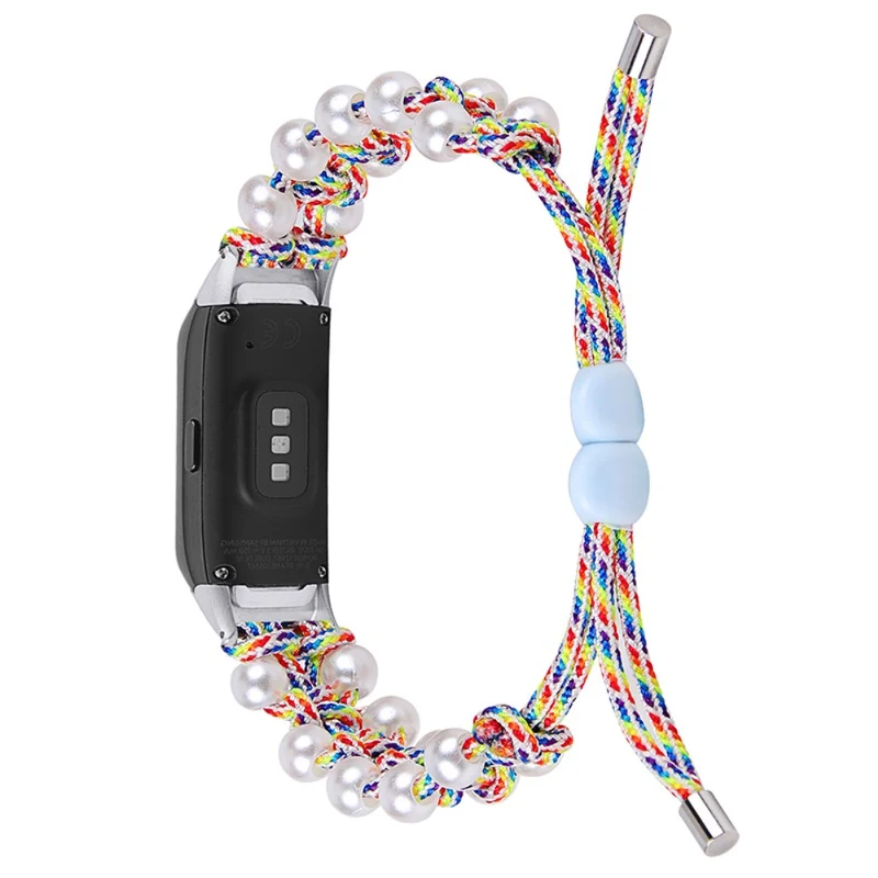 Robust Samsung Galaxy Fit Strass und Textil / Nylon armband