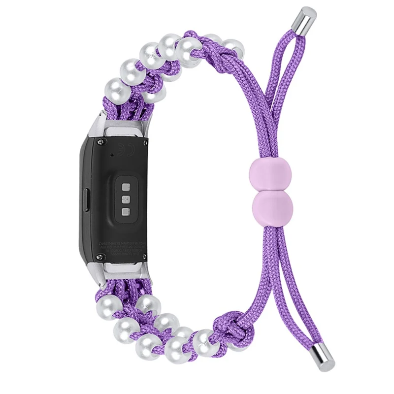 Robust Samsung Galaxy Fit Strass und Textil / Nylon armband
