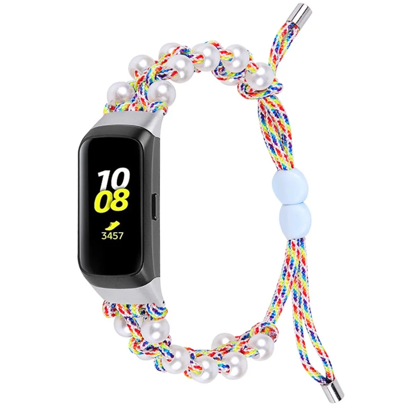 Robust Samsung Galaxy Fit Strass und Textil / Nylon armband