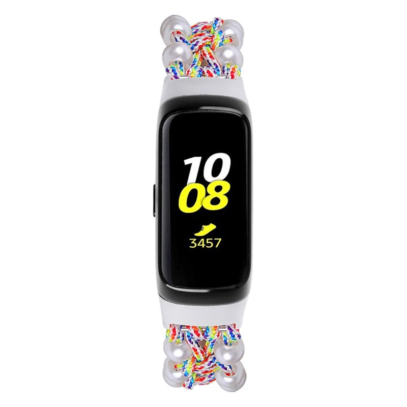 Robust Samsung Galaxy Fit Strass und Textil / Nylon armband