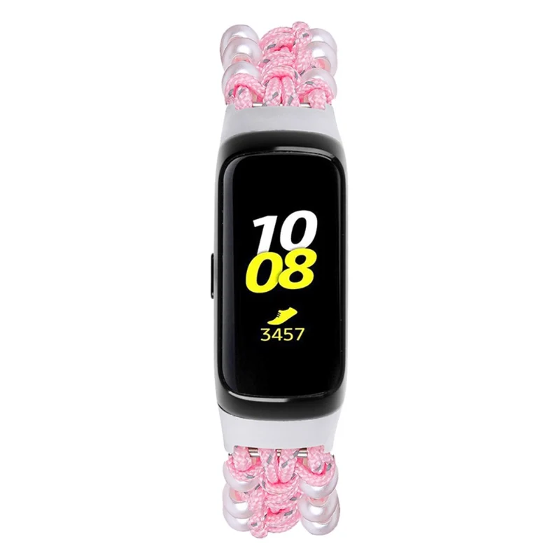 Robust Samsung Galaxy Fit Strass und Textil / Nylon armband