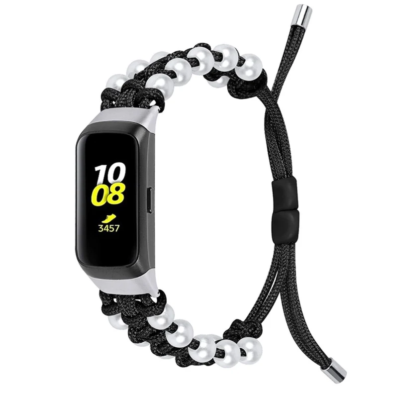 Robust Samsung Galaxy Fit Strass und Textil / Nylon armband