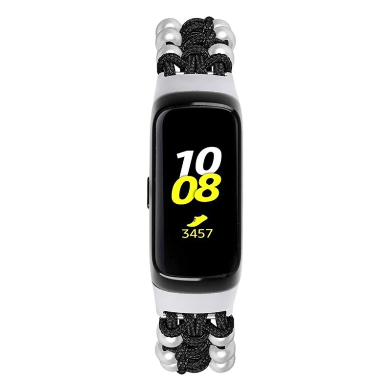 Robust Samsung Galaxy Fit Strass und Textil / Nylon armband