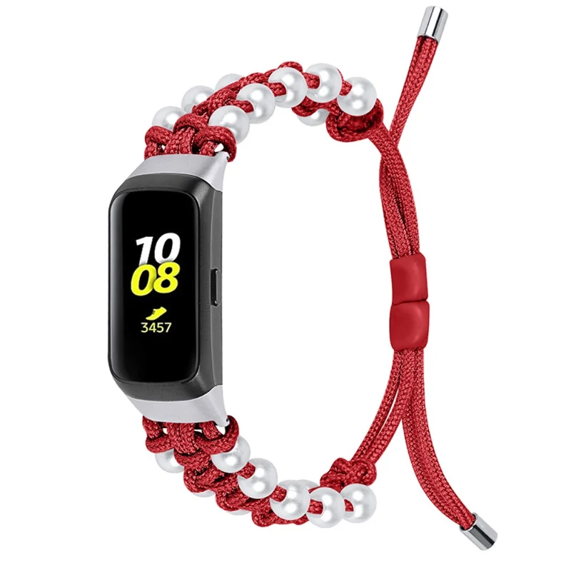 Robust Samsung Galaxy Fit Strass und Textil / Nylon armband